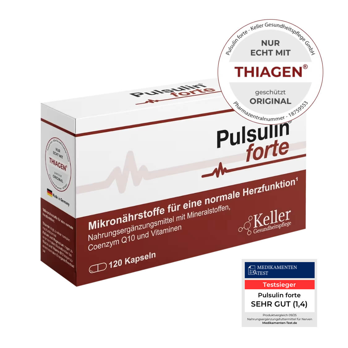 Pulsulin® forte Kapseln mit Thiagen® (90 Tage Rückgaberecht)