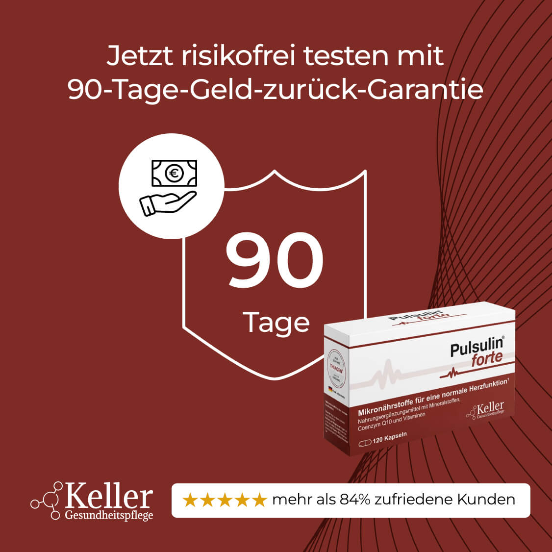 Pulsulin® forte Kapseln mit Thiagen® (90 Tage Rückgaberecht)